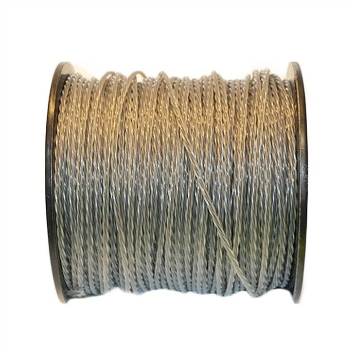 NTEC Hilo Nylon 0.155pulg 4.00mm X 634mts 20lb Twist Dual Color Trimmer Line