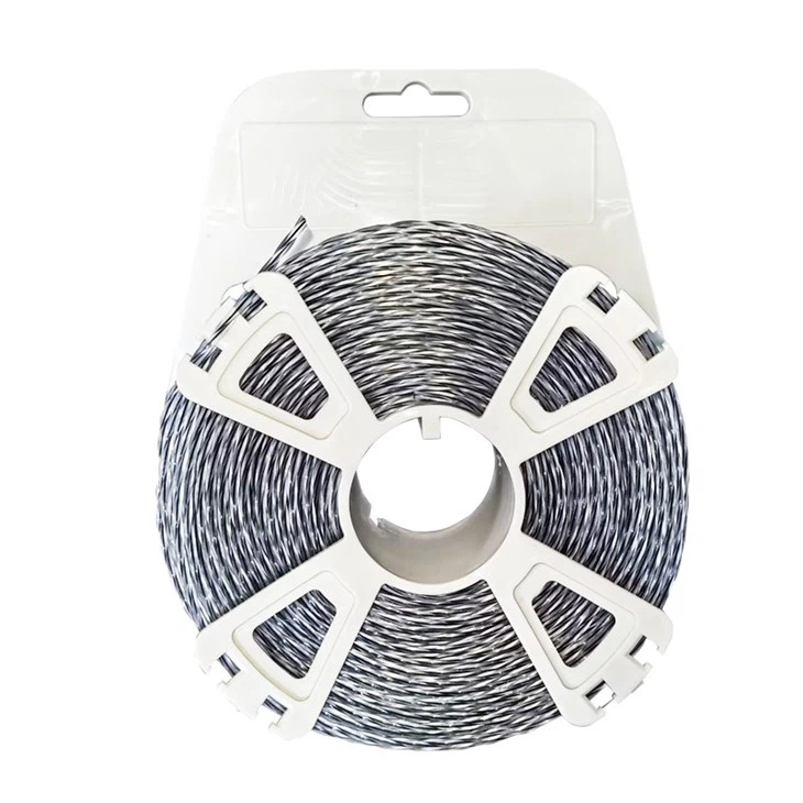 Greece Market Nylon Twisted Trimmer Line Dual Color